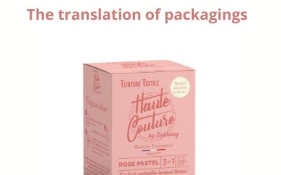 The translation of packagings